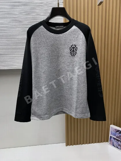 크롬하츠 남성 크루넥 긴팔 티셔츠 205254