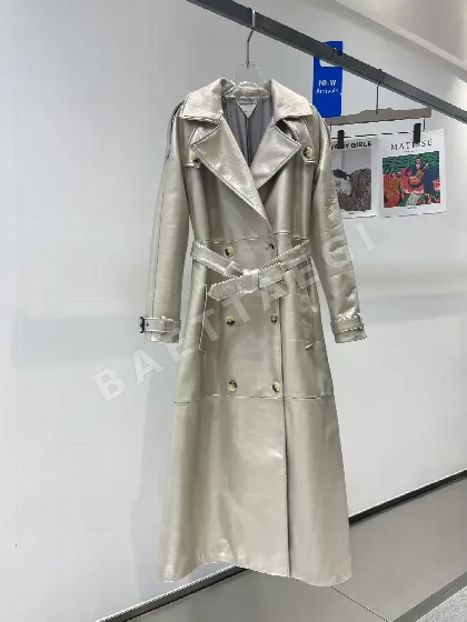 보테가베네타 램스킨 트렌치코트 여성 자켓 206453