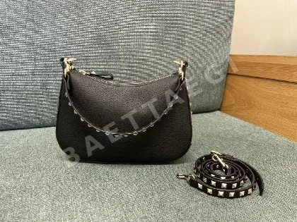 발렌티노 그레인 카프스킨 미니 호보 가방 43905