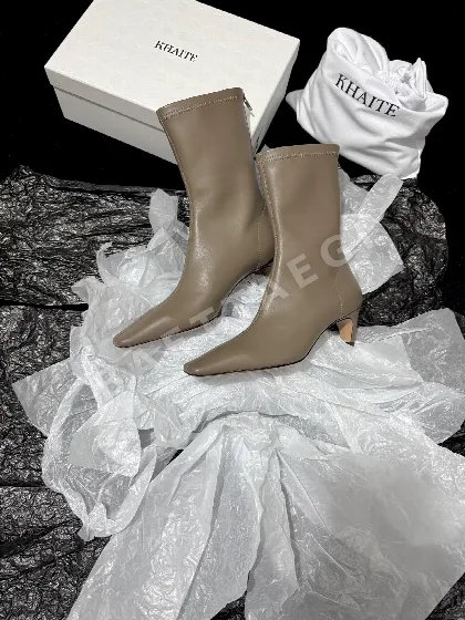 케이트 부츠 여성 가죽 포인티드 토 178837