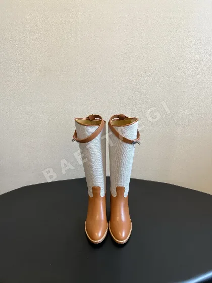 에르메스 부츠 소가죽 메탈 버클 스트랩 178893