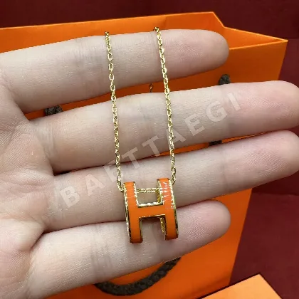 에르메스 라지 팝H 3D 펜던트 목걸이 178394