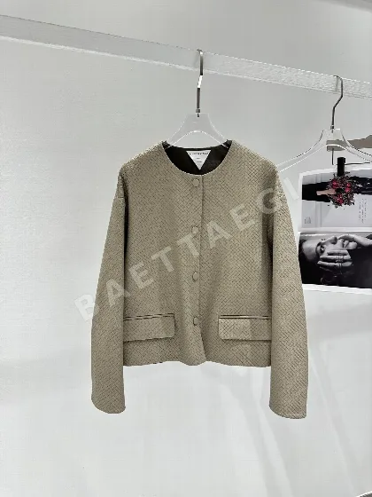 보테가베네타 램스킨 오프숄더 자켓 206380