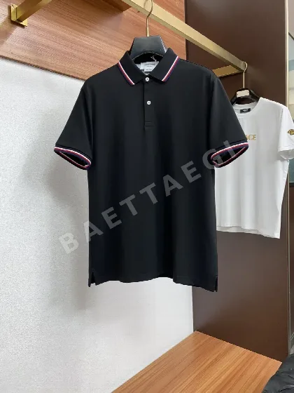 톰브라운 남성 라펠 비즈니스 반팔 폴로셔츠 148332
