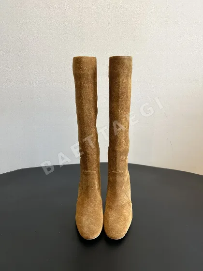 지안비토 스웨이드 청키힐 하이부츠 75207