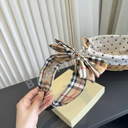 버버리 체크 헤어밴드 184907