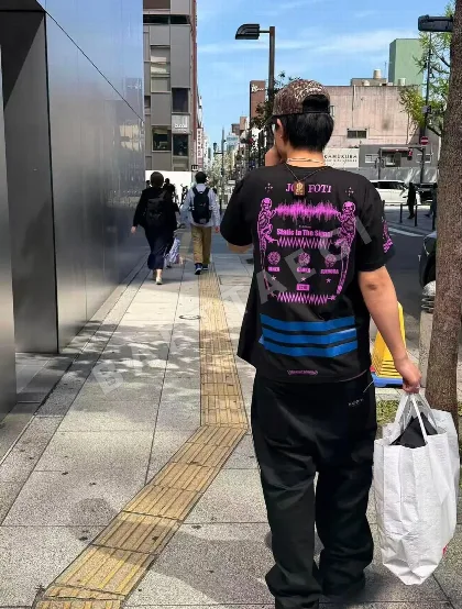 크롬하츠 핑크 말굽 해골 남녀공용 반팔 티셔츠 50166