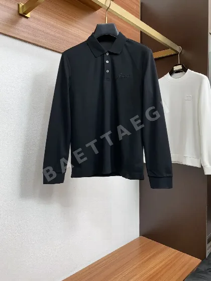브리오니 실크 양면 폴로셔츠 긴팔 164835