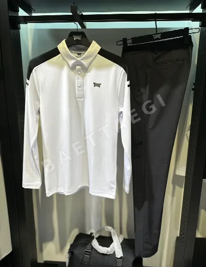 PXG PXG2026 봄 남성용 긴팔 탑 153144