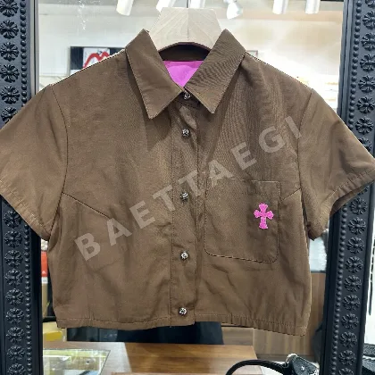 크롬하츠 여성 반팔 티셔츠 163936