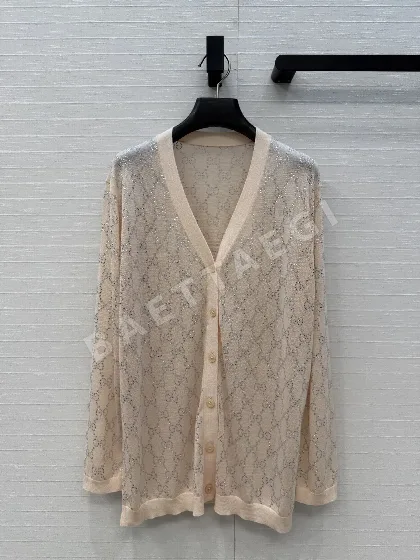 구찌 여성 가디건 91340