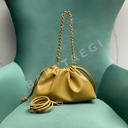 로에베 플라멩코 램스킨 드로스트링 숄더백 77232