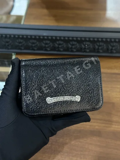 스털링 실버 블랙 접이식 카드 지갑 162652