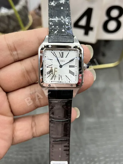 까르띠에 산토스 AF공장 론다 쿼츠 무브먼트 미디움 레플리카 42578 Cartier