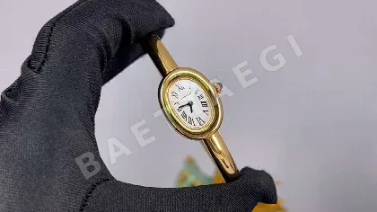까르띠에 베누아 쿼츠 무브먼트 로즈골드 사파이어 글라스 AF공장 42848