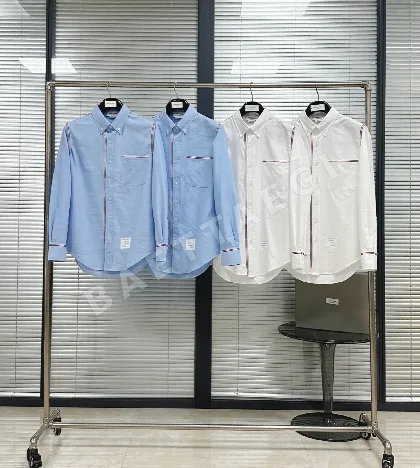 톰브라운 TB 리본 트림 긴팔 셔츠 46557