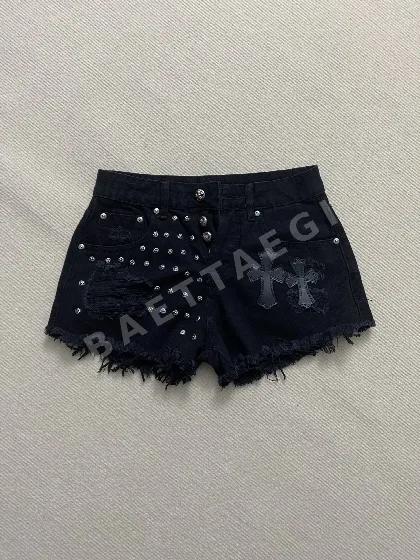 데님 여성 반바지 163950
