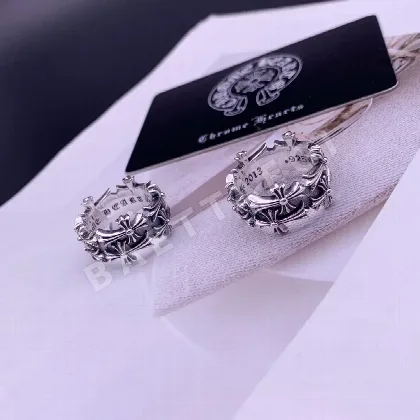 크롬하츠 빈티지 더블 크로스 반지 62886