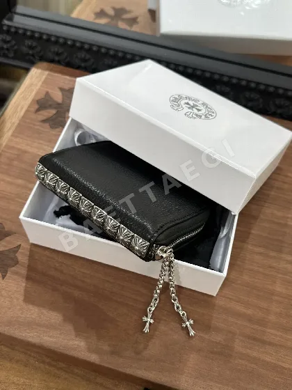 크롬하츠 스퀘어 네일 코인퍼스 지갑 162572