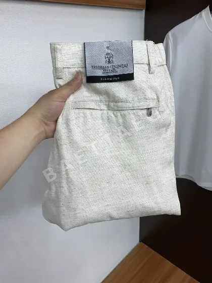 브루넬로쿠치넬리 린넨 캐주얼 남성 바지 139020