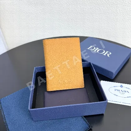 디올 CD 로고 세로형 2단 카드 지갑 22328