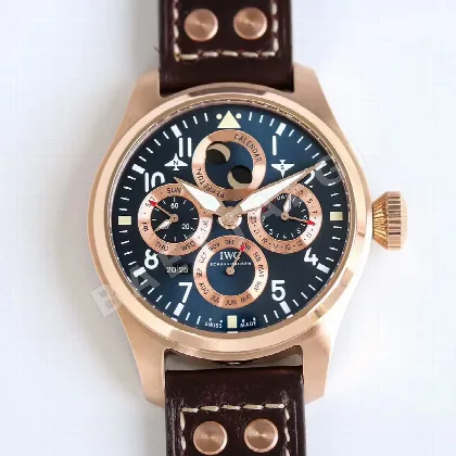 IWC 빅파일럿 퍼페추얼 캘린더 시계 42509