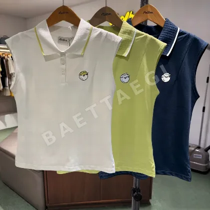 말본 여성 민소매 골프 티셔츠 M 153229