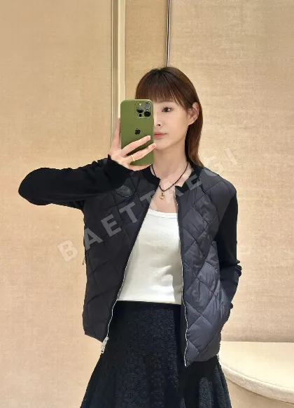 버버리 울 패치 숏 다운 자켓 여성용 178737