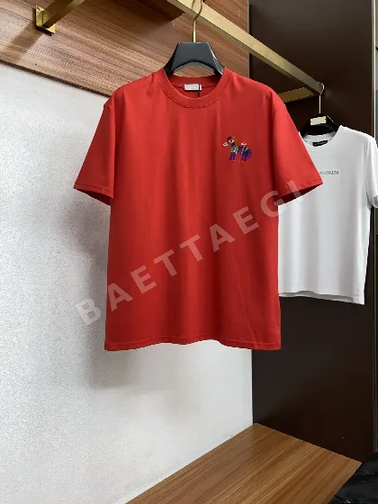 디올 크루넥 코튼 반팔 티셔츠 47381