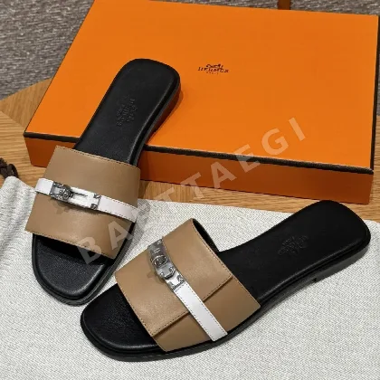에르메스 줄리아 샌들 내추럴베이지 카프스킨 켈리 스타일 165613