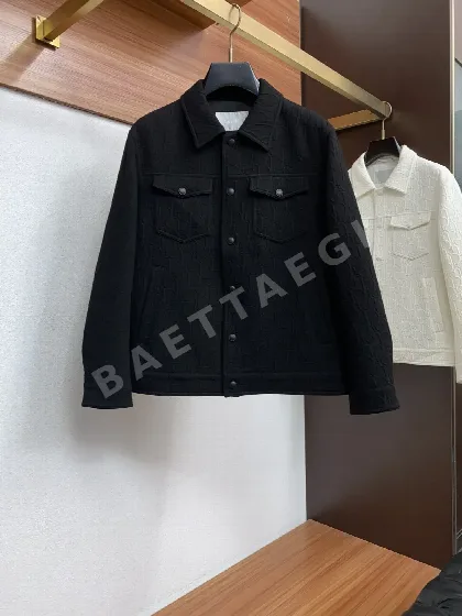 로로피아나 절제 컬러블록 남성 자켓 198633