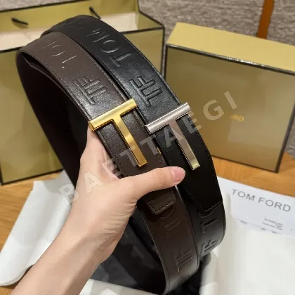 톰포드 T 버클 송아지가죽 남성 가죽벨트 40MM 180588