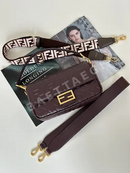 펜디 더블 플로고 양가죽 가방 0135 M0135 M