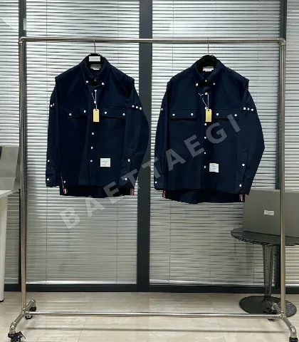 톰브라운 남성 오버사이즈 긴팔 셔츠 46627