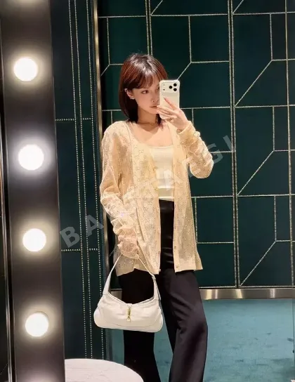 구찌 라인스톤 롱 가디건 91787