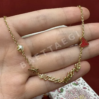 디올 Vous Adore 러브레터 진주 목걸이 178746