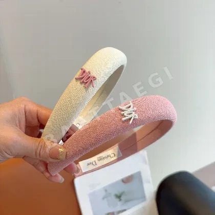 디올 챙 넓은 헤드밴드 184393