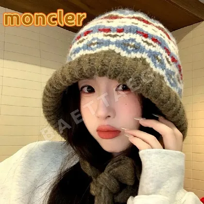 몽클레르 페어아일 니트 여성용 모자 186839