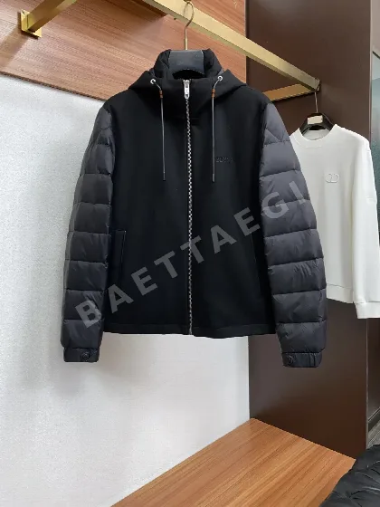 제냐 울 혼방 남성 패딩 재킷 207254