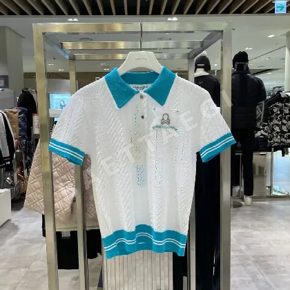 마크앤로나 여성 쿨필 니트 반소매 탑 153888