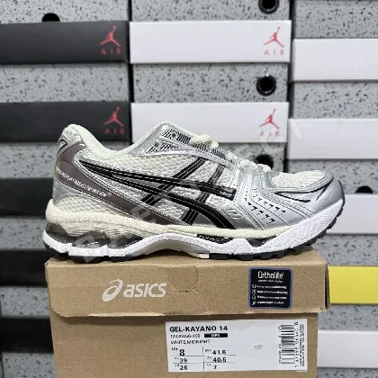 아식스 [WZ] 젤 카야노 14 1201A019-108 200400 Asics Gel-Kayano 14 Cream Black Metallic