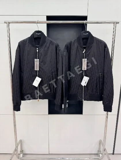 디올 남성 블랙 봄버 자켓 194163