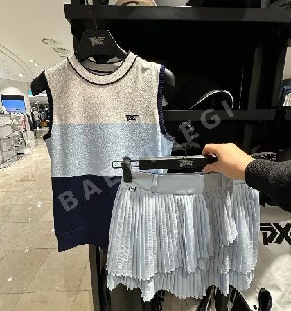PXG 여성 봄가을용 니트 베스트 153104
