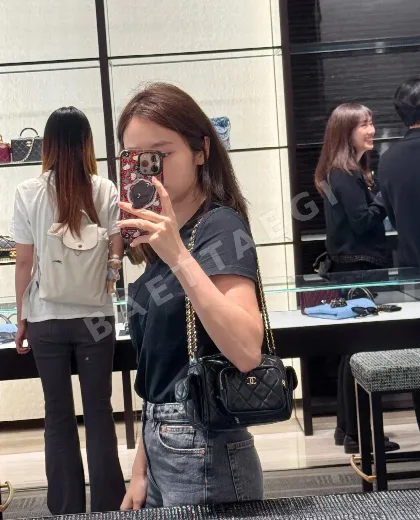 샤넬 클래식 멀티포켓 램스킨 카메라백 193591
