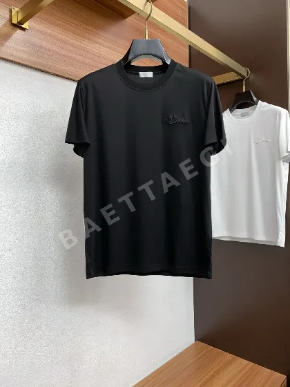 디올 남성 코튼 반팔 티셔츠 47291