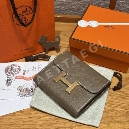 에르메스 콘스탄스 컴팩트 월렛 지갑 23319