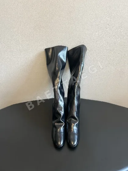 더로우 부츠 PU 슬라우치 타입 207471