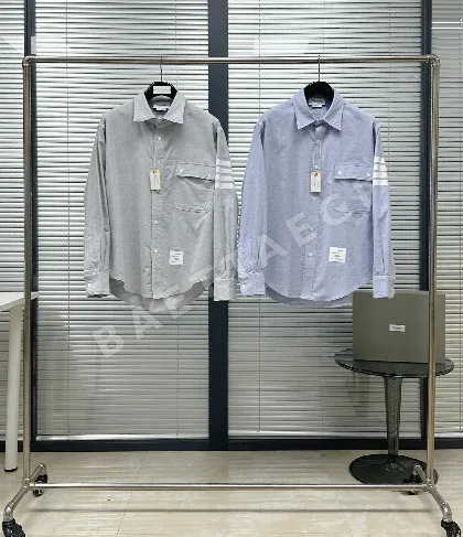 톰브라운 플란넬 포켓 긴팔 셔츠 46687