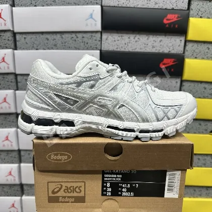 아식스 [KO] 젤 카야노 20 1203A388-100 200438 Asics Gel-Kayano 20 White Pure Silver