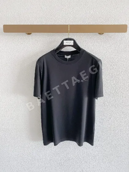 디올 남성 크루넥 반팔 티셔츠 165527